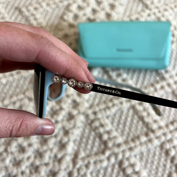 Tiffany & Co 4121 Black Butterfly Sunglasses main image 5